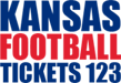 Kansas Football Tickets 123 Logo